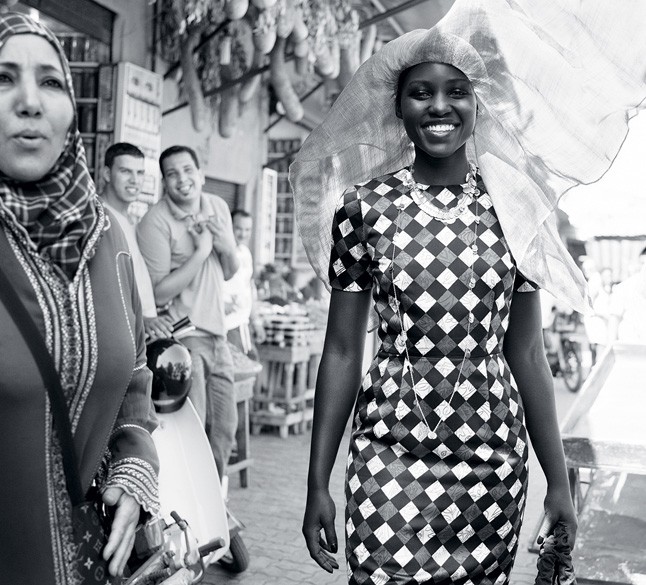 Lupita Nyong`o gyönyörű első Vogue címlapján!