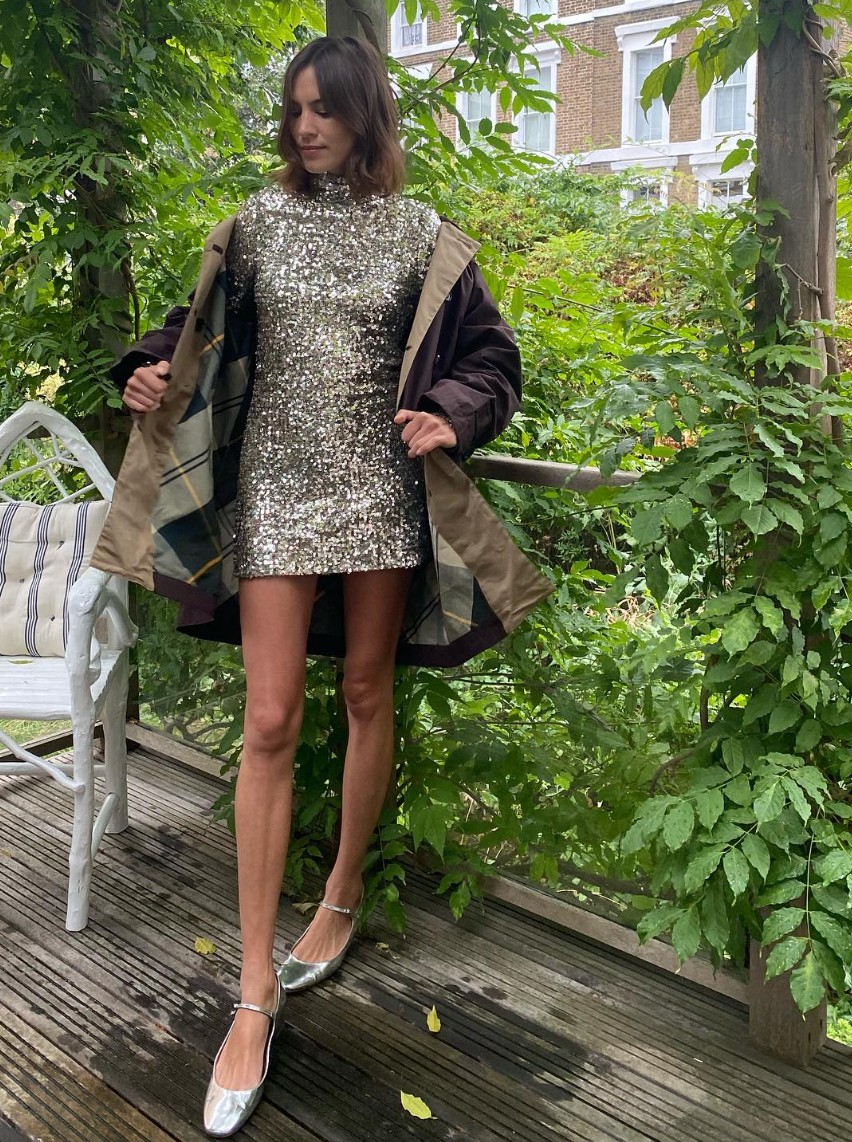 A balerina cipő partiképes változata