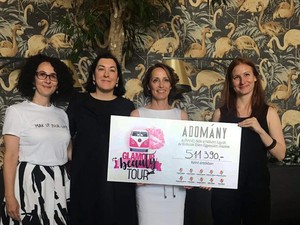 Félmilliós adomány gyűlt össze az országos GLAMOUR Beauty Tour során a NANE számára