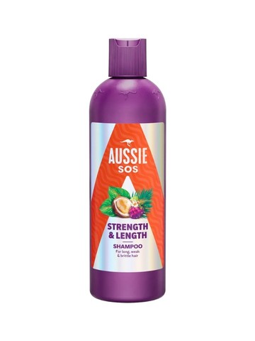 SOS Strength & Length sampon AUSSIE 3499 Ft/300 ml (11,66 Ft/1 ml) a Rossmann üzleteiben és online, GLAMOUR kuponnal, 30% kedvezménnyel 2449 Ft 