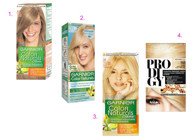 Szőke hajszín otthon?