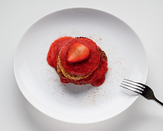 Alakbarát epres palacsinta