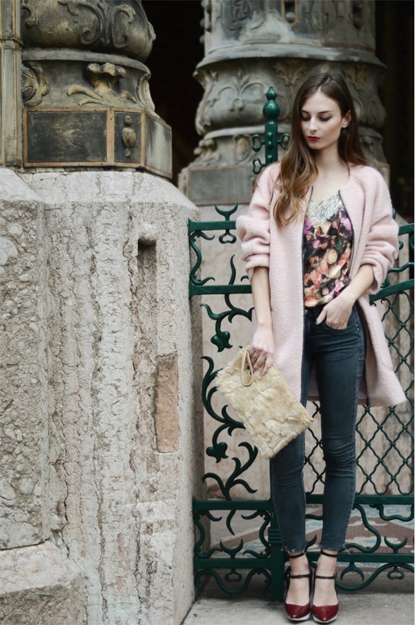 Őszies szettben a blogger