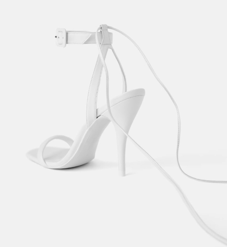 Levehető pántos szandál ZARA 29995 Ft