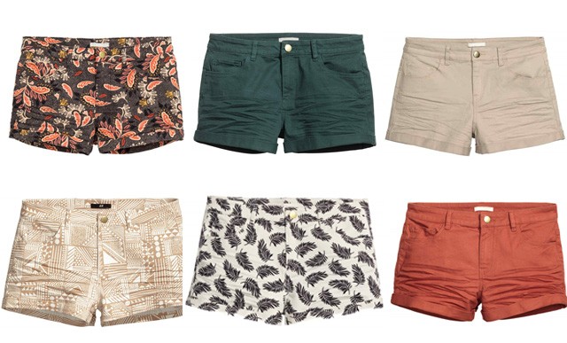 Vászonsort több színben és mintával 2990 Ft