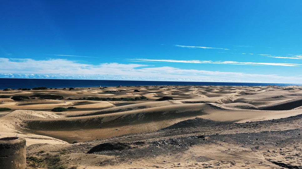 Dunas de Maspalomas a Kanári-szigetek egyik egyedülálló természeti területe
