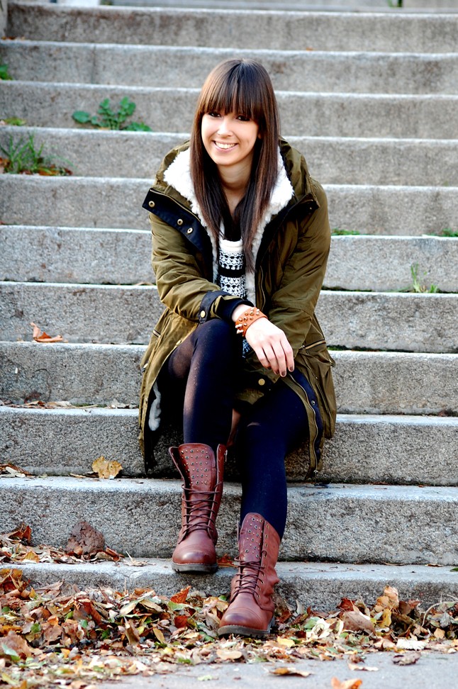 Oravecz Nóra új kabátja