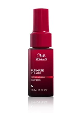 Professionals Ultimate Repair Night Serum WELLA 20 773Ft/95ml (218,6 Ft / 1 ml) Mindennap lefekvés előtt használható kis mennyiségben száraz vagy nedves hajra. Kiöblítést nem igényel.