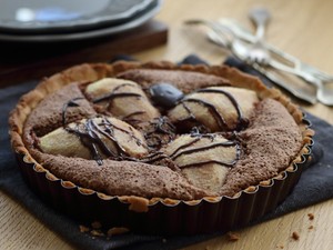 Különleges, de egyszerű finomság: Csokis-körtés torta kávéval