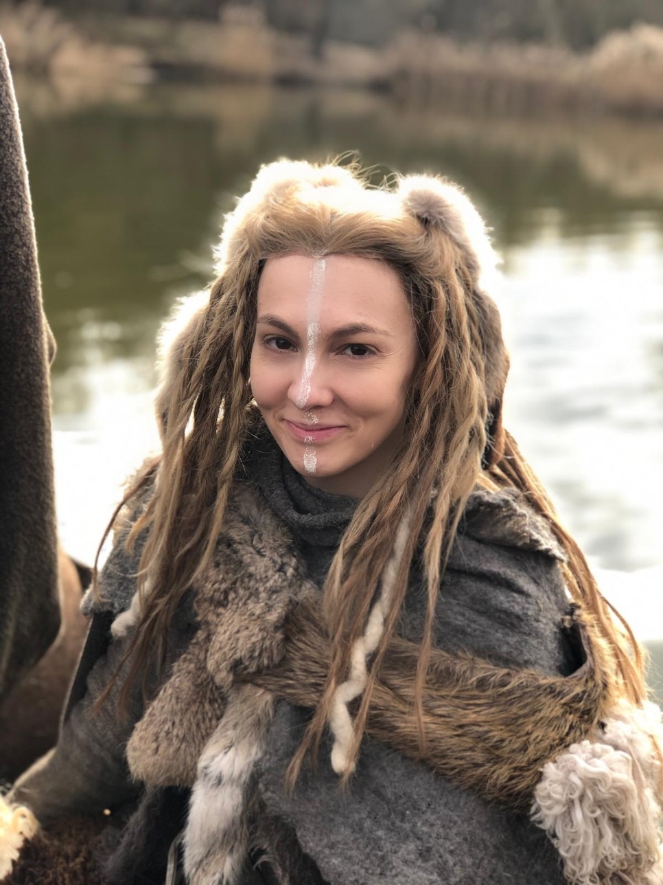 Gerda az Utolsó királyság forgatásán is dolgozott