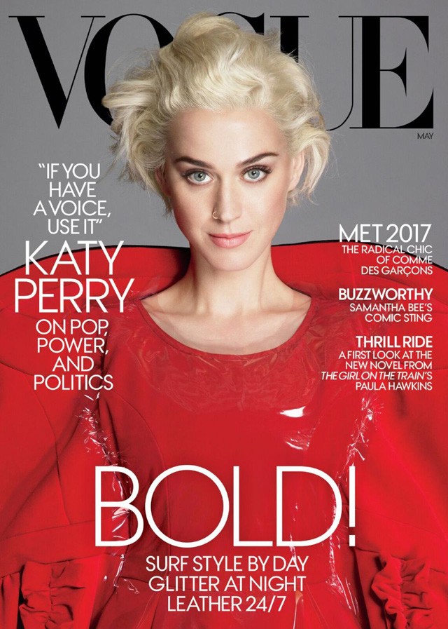 Katy Perry a Vogue címlapján 2017 május