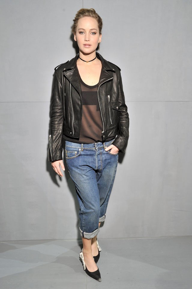 jennifer lawrence, dior, parizs, fashion week, divat