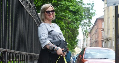 Kiss Suzy, a MAC sminkese a Gardróbnaplóban