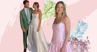 Rózsaszínre festette az esküvői ruháját, majd vendégként ment benne esküvőre: a végeredmény lélegzetelállító