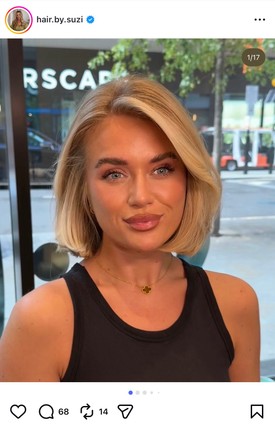 Klasszikus bob - könnyen kezelhető és elegáns