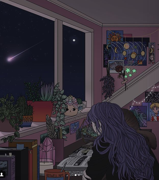 A hét kreatívja: a 17 éves lány, aki az éjszaka és az univerzum szerelmese