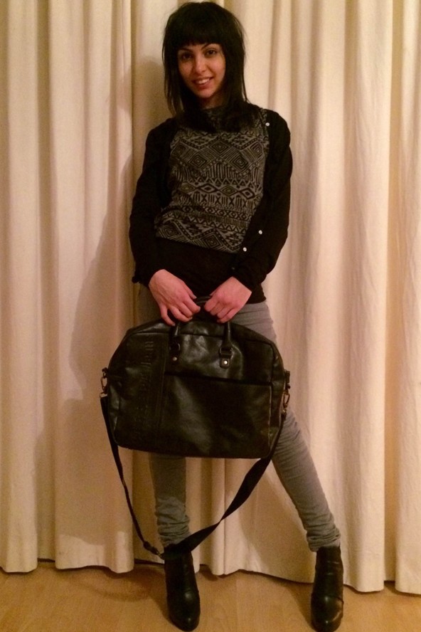 Farkas Franciska a hétköznapokon kényelmes