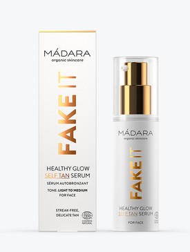 MÁDARA Fake It önbarnító arcra 9990 Ft/30 ml