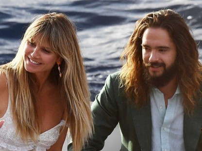 Heidi Klum ismét férjhez ment Tom Kaulitzhoz! Ezúttal egy gyönyörű menyasszonyi ruhában