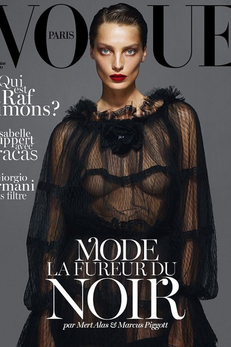 kate moss, lara stone, daria werbowy, vogue paris, szupermodell, címlap, mell, mellmutogatás