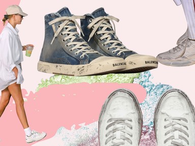 Tarol a dirty shoes trend! És te fizetnél százezreket ezekért a koszos cipőkért?