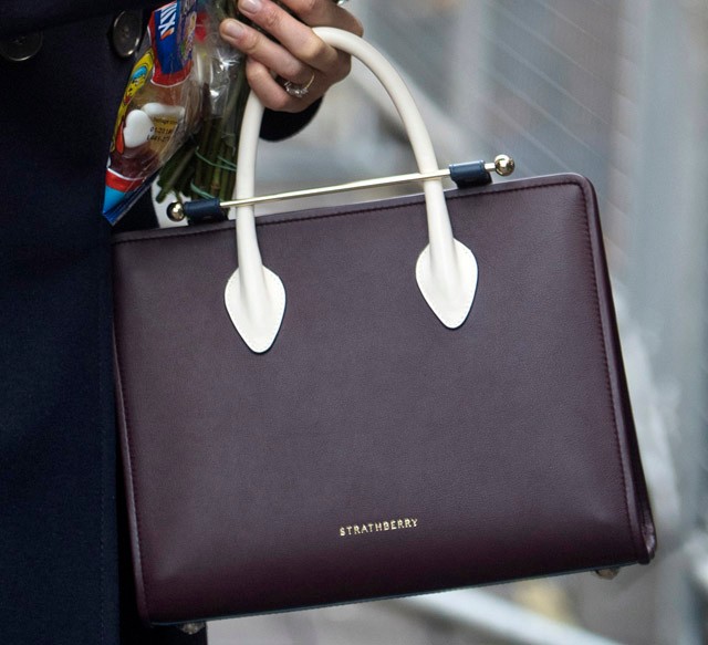 Meghan Markle rekorder Strathberry táskája