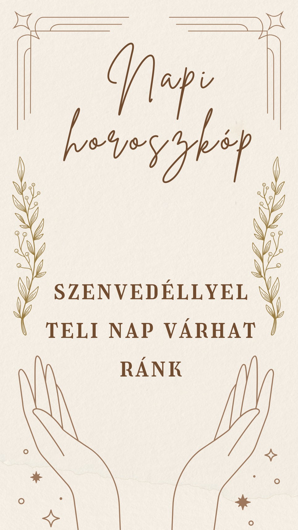 Napi horoszkóp: ma utolérhet bennünket a szenvedélyes szerelem