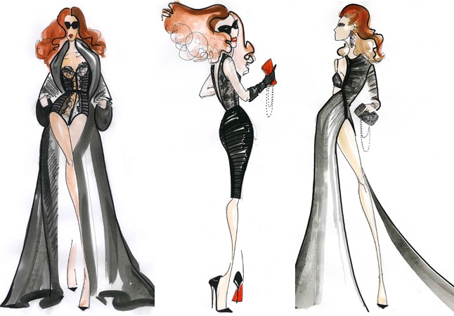 Ádám skiccei a kollekcióhoz