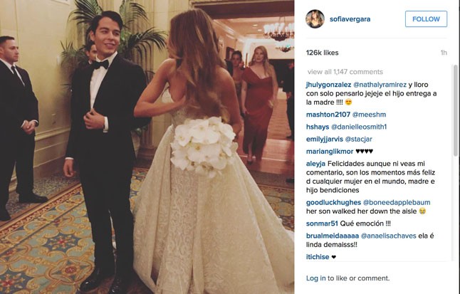 Sofía Vergara és Joe Manganiello meseszép esküvője