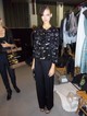 Armani outfit a backstage-ben