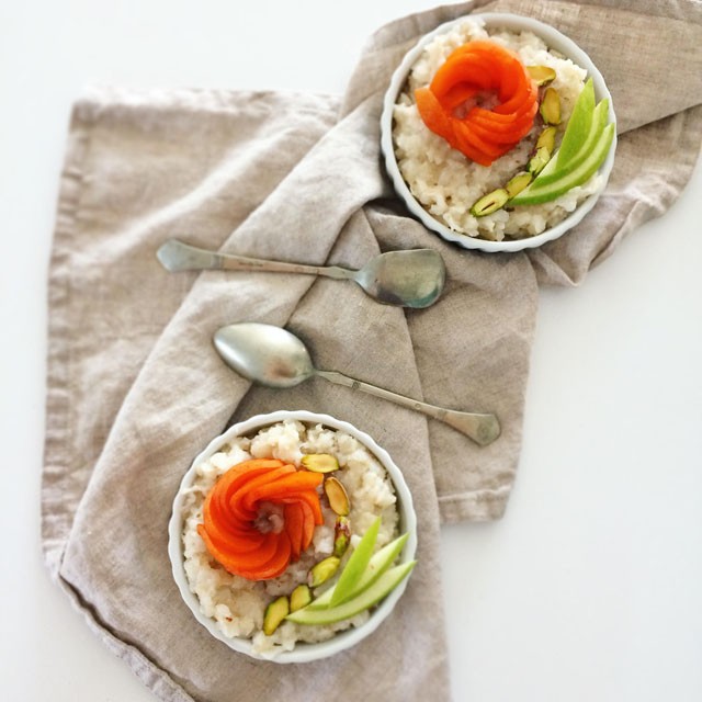 Virágos zabkása, nem csak ráérős reggelekhez