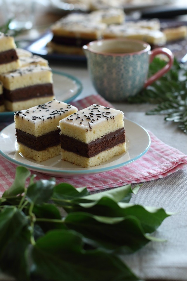 Egy kis nyalánkság hét közepére: Napolitain szelet