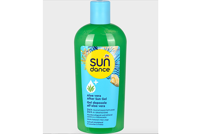 Sundance Napozás utáni bőrnyugtató és hűsítő gél 1299 Ft/300 ml (4,33 Ft/1 ml)