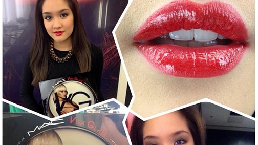 Hien sminkje Valentin-napra is tökéletes