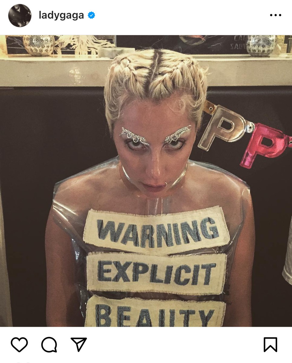 Lady Gaga külsejével üzen a világnak
