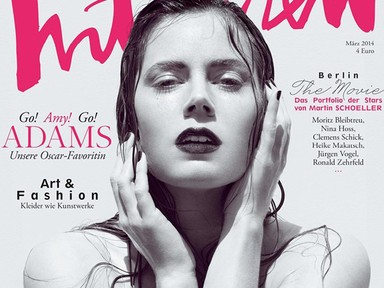 Amy Adams a német Interview címlapján valóban hódít