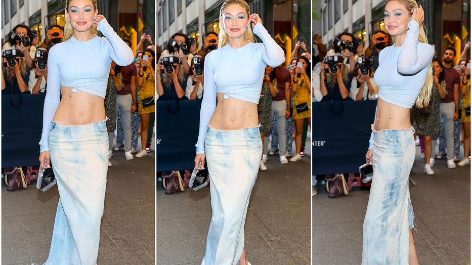 Gigi Hadid már hódító útjára vitte a farmer maxit