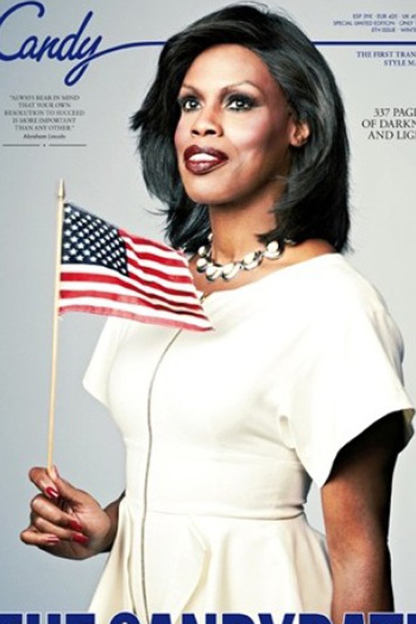 candy, transznemű, connie fleming, magazin, michelle obama, címlap, botrány