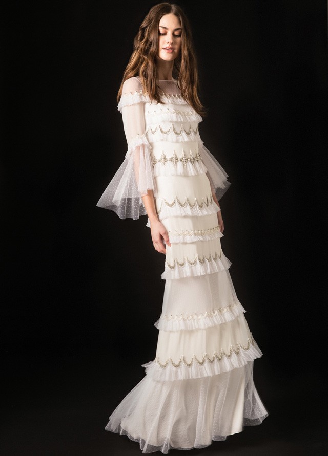 Temperley London esküvői ruha