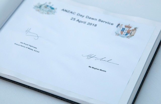 Meghan Markle kézírása