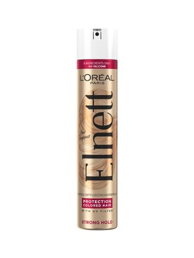 Elnett Protection Color hajlakk L'ORÉAL PARIS 2999 Ft/300 ml (9,99 Ft/1 ml)