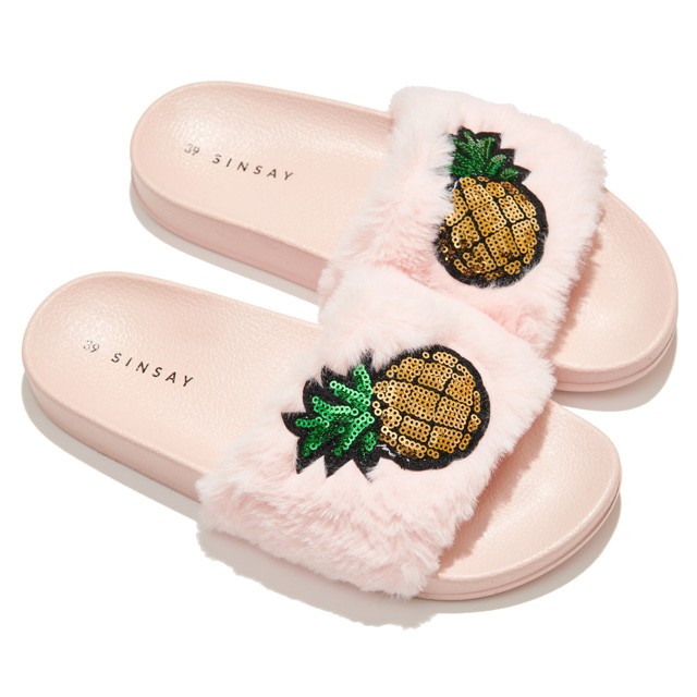 Ananászos szőrmés SINSAY 3495 Ft