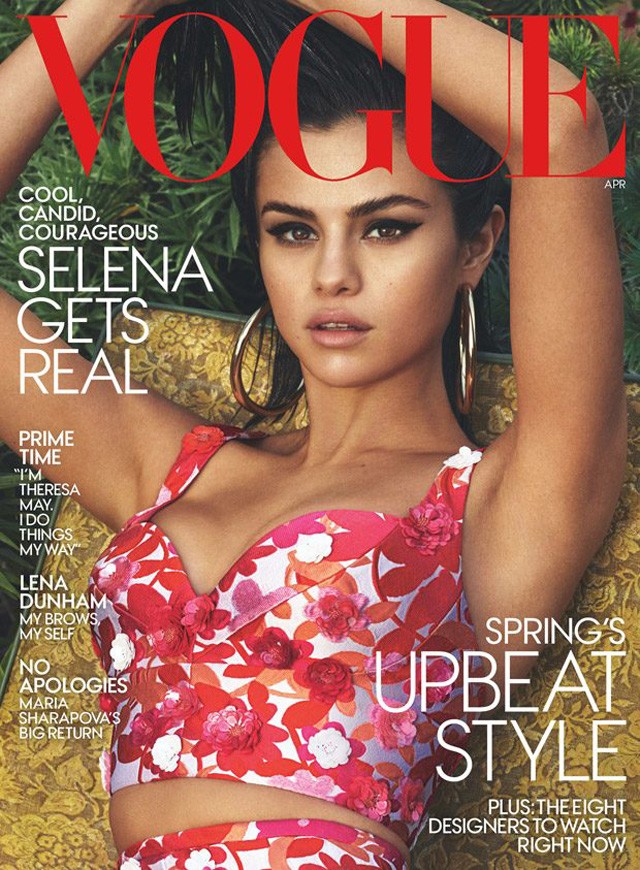 Selena Gomez a Vogue címlapján 