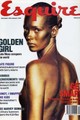 Többször is aranyba öntötték, itt éppen az Esquire magazin címlapján.