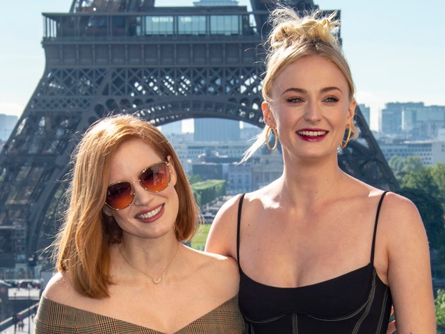 Jessica Chastain és Sophie Turner