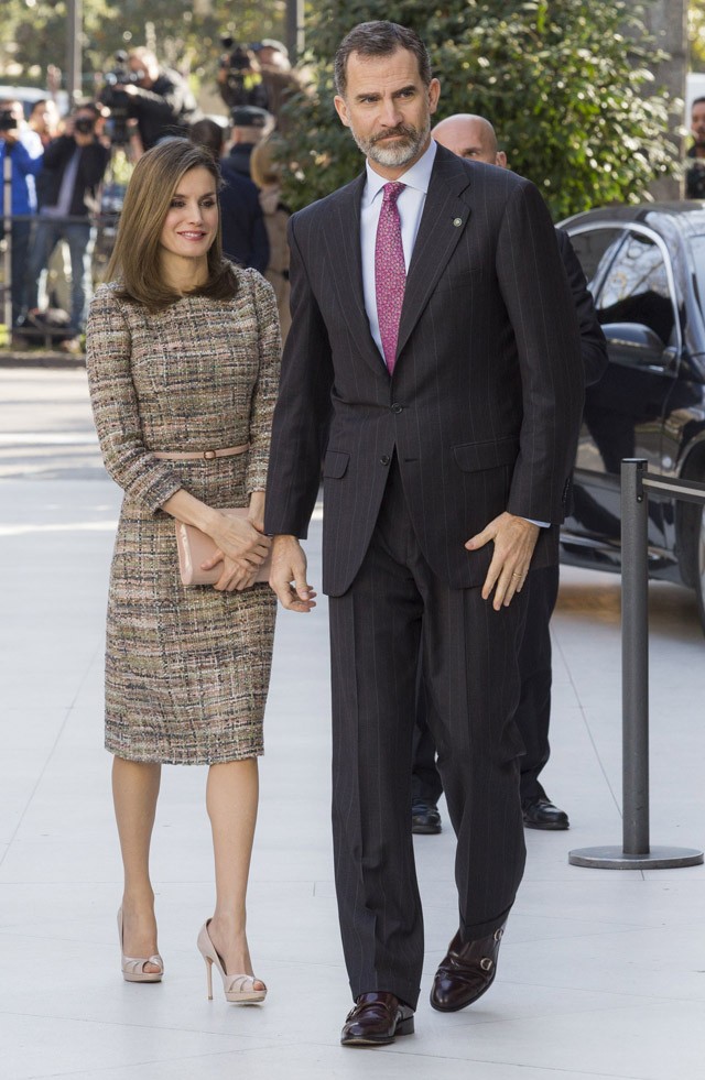 A spanyol királyné, Letícia a Budapest kiállítás megnyitóján is gyönyörű volt