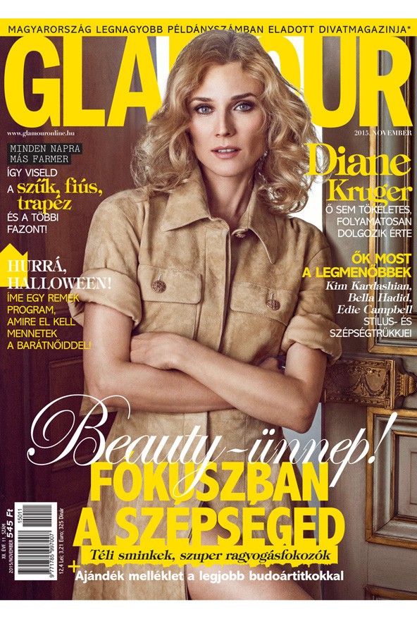 Itt van! A GLAMOUR novemberi száma extra Beauty melléklettel!