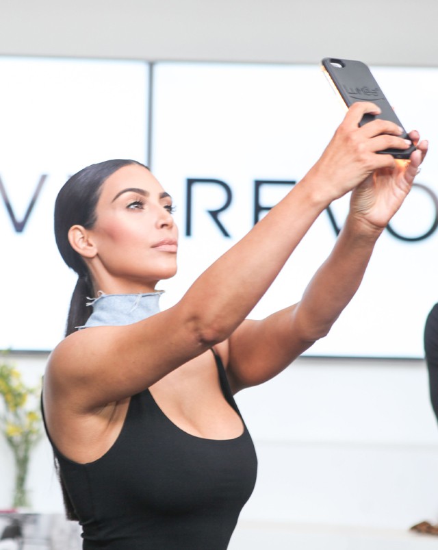 Kim Kardashian szelfi