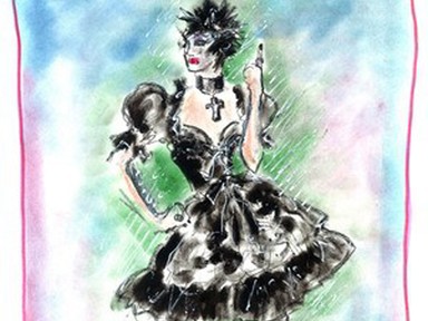 Karl Lagerfeld kötényt és bőr dirndlit tervez az Oktoberfestre