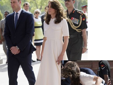 Ciki! Kate Middleton bugyit villant Indiában